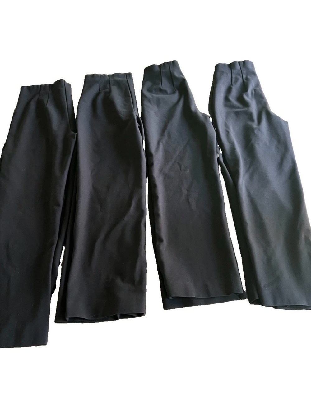 Banana Republic Lot of 4 Ultra High Rise Ponte Pants L Black Straight